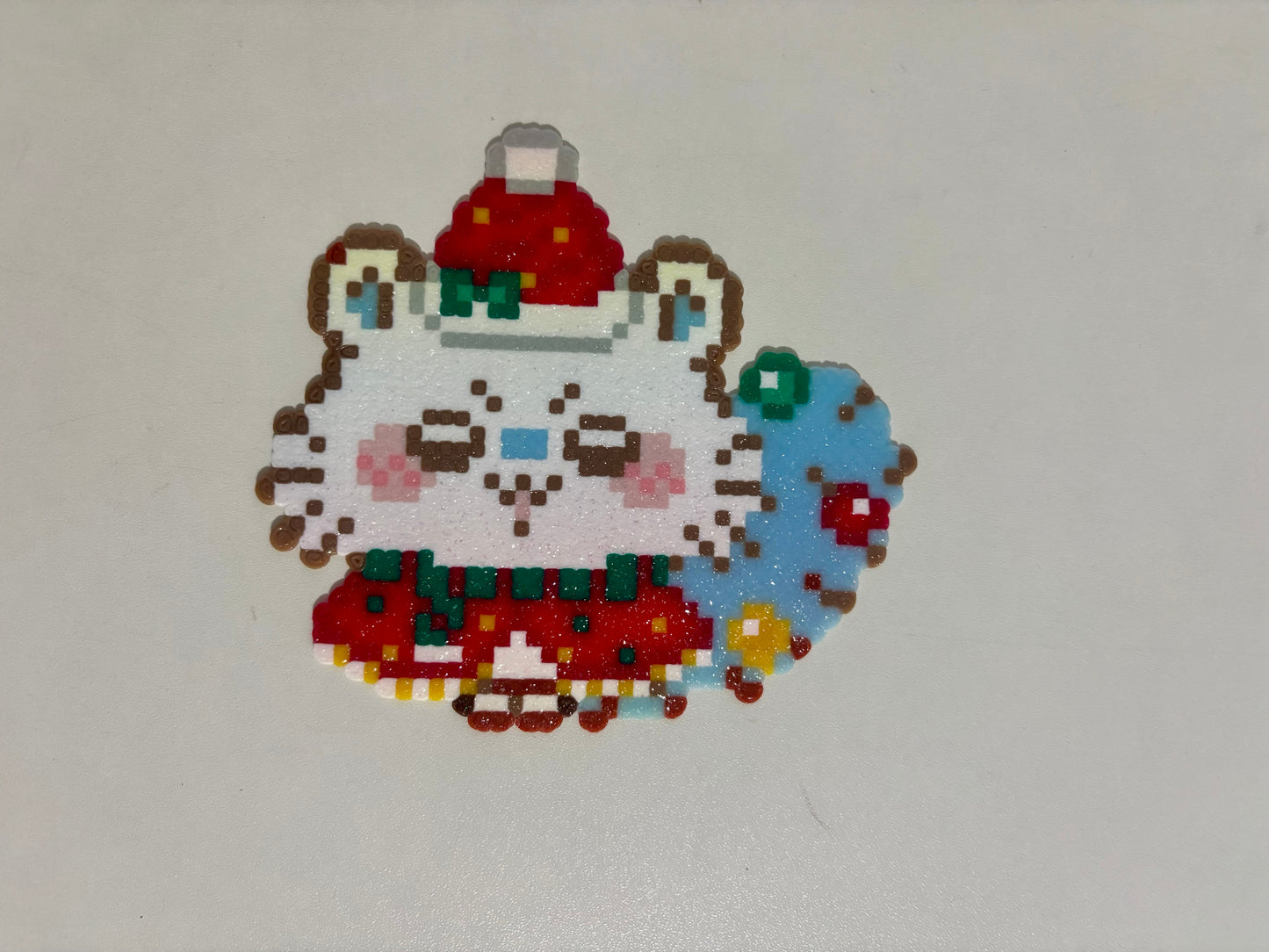 (perler bead) Christmas Chiikawa
