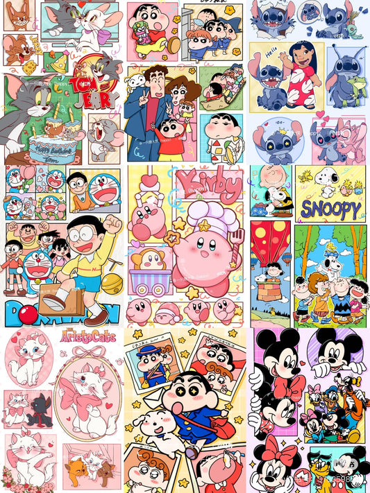 Themed scratch cards