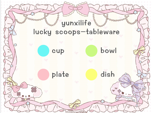 lucky scoops-tableware